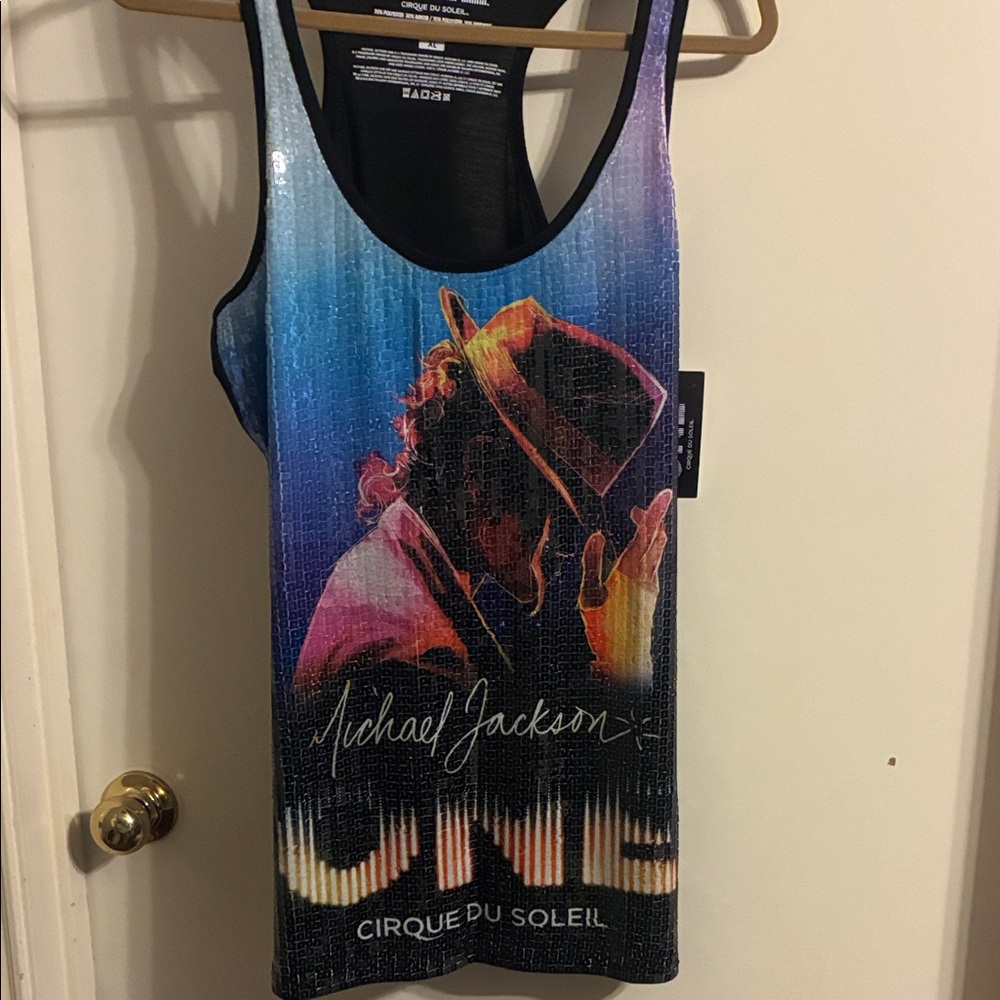 Michael Jackson Cirque du Soleil Tank Top